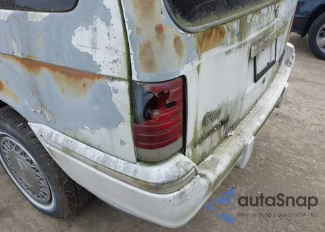 1992 Plymouth Grand Voyager Se from USA, damaged, VIN 1P4GH44R9NX146771